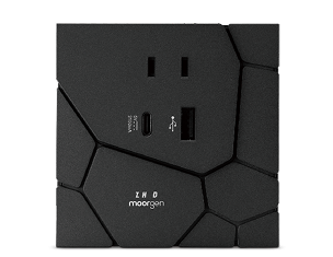 USB Port + Socket Panel